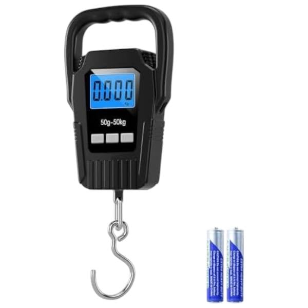 Digital Fish Scale with Large Handle - 110lb/50kg Capacity -D1 \ F0210128 - صورة 2