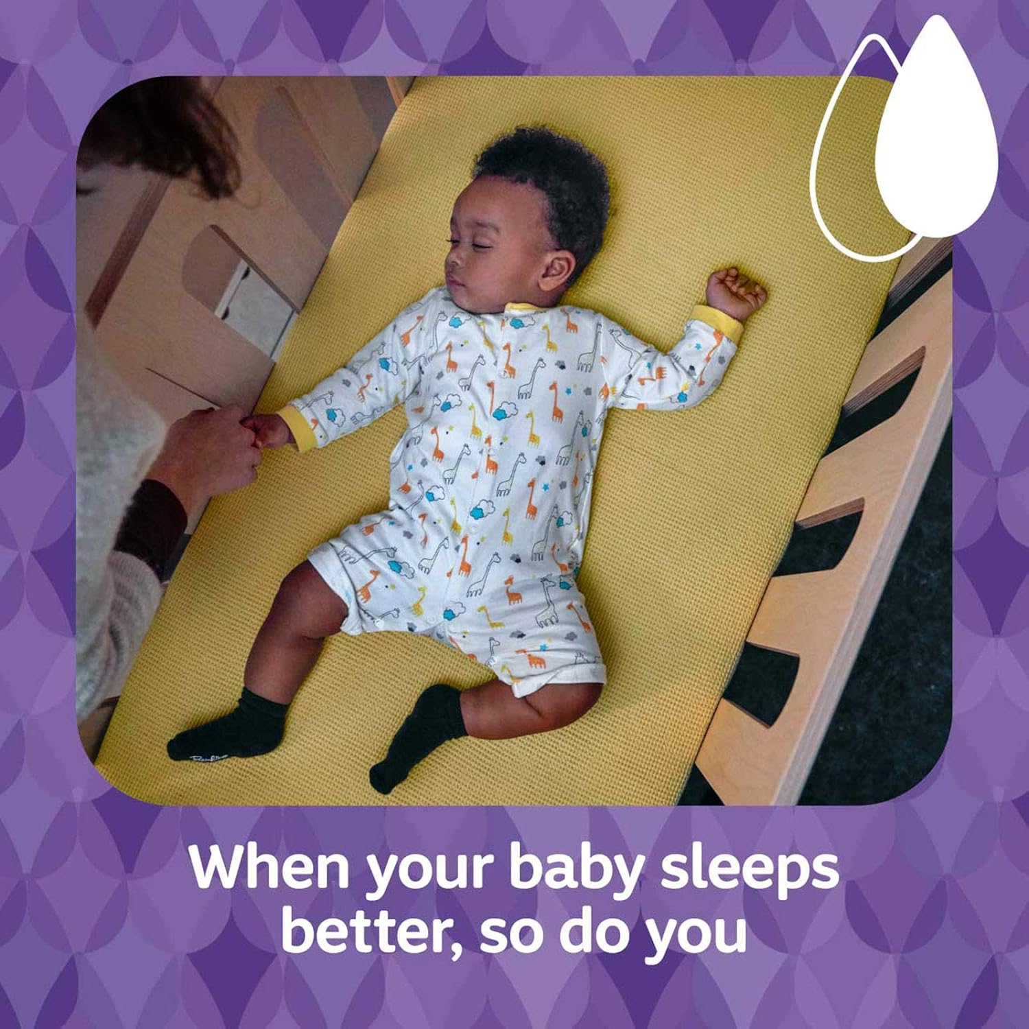 JOHNSON'S Baby Bedtime Moisturizing Bath Cleanses Without Drying (Washes Away 99.9% Germs) 1000ml F43 \ 9556006060247 - Image 5