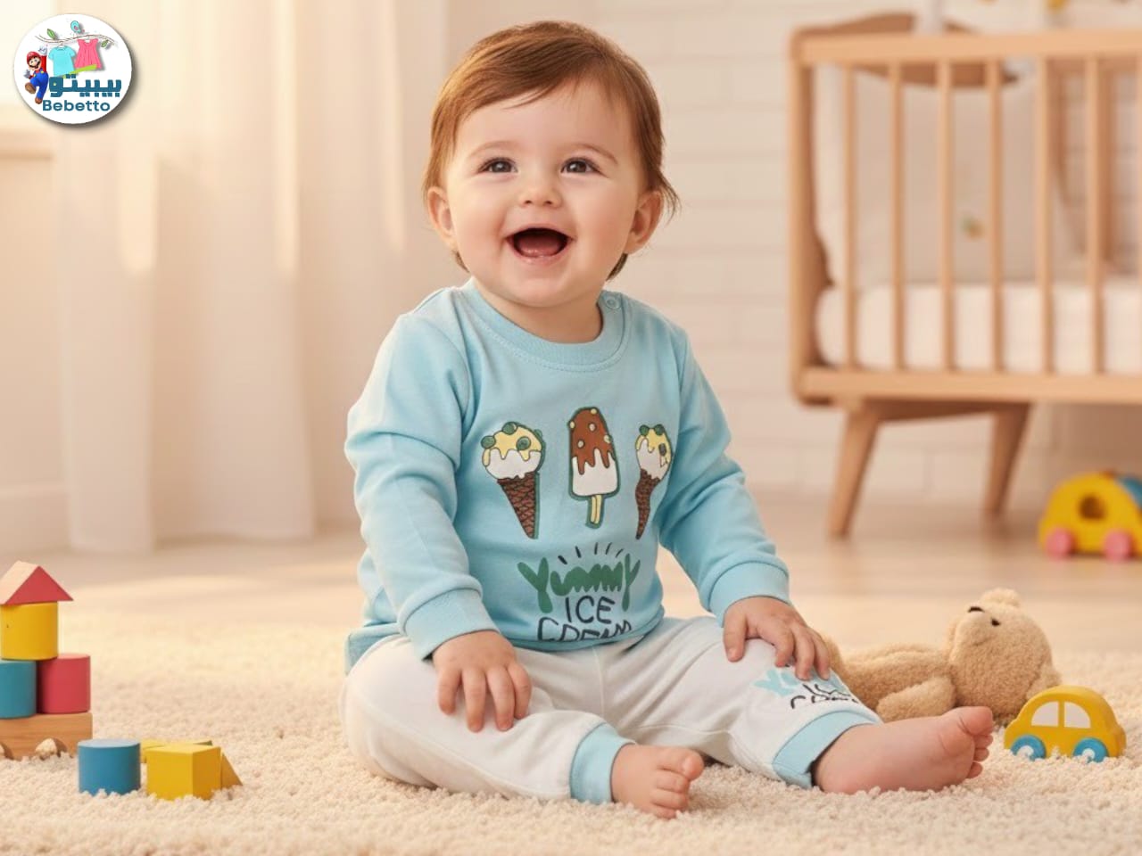 Baby's pajama set 1050E \ F1217847 - Image 1