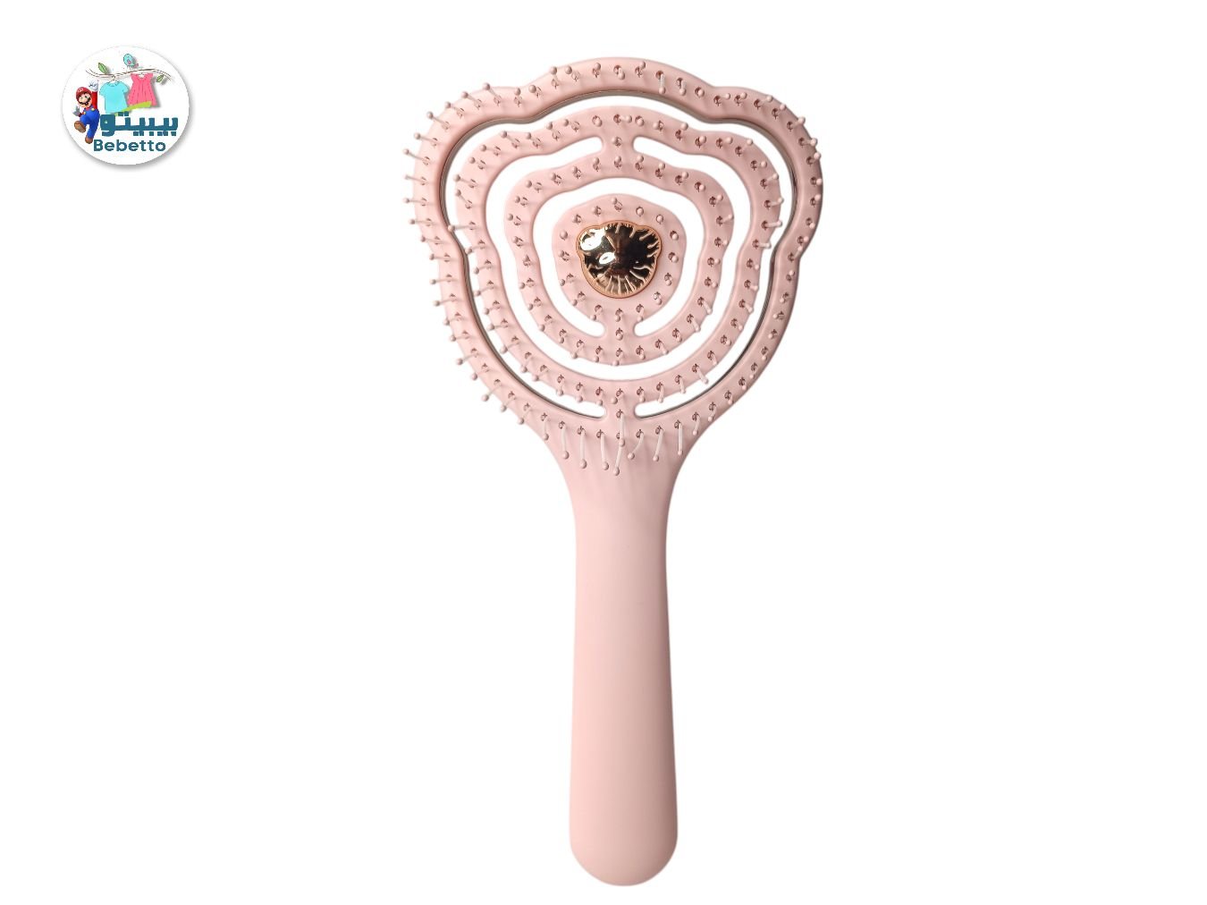 Massage Comb Hollow Vented Detangling Hair Brush for Women F32 \ E120995 - Image 1