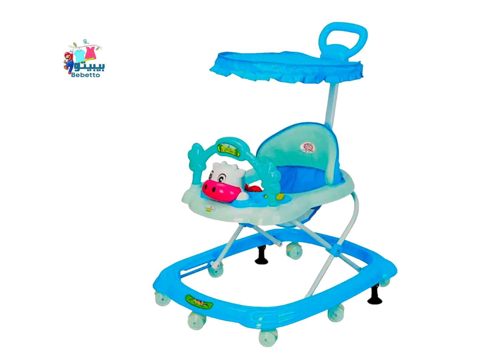   Becility BaBy Foldable frame, easy carrying Multi-levels tor height adjustment Equipped with multi-function toys which can Play many kinds of sound and music Fixable Base -Z26 \ E0185588  - Image 1