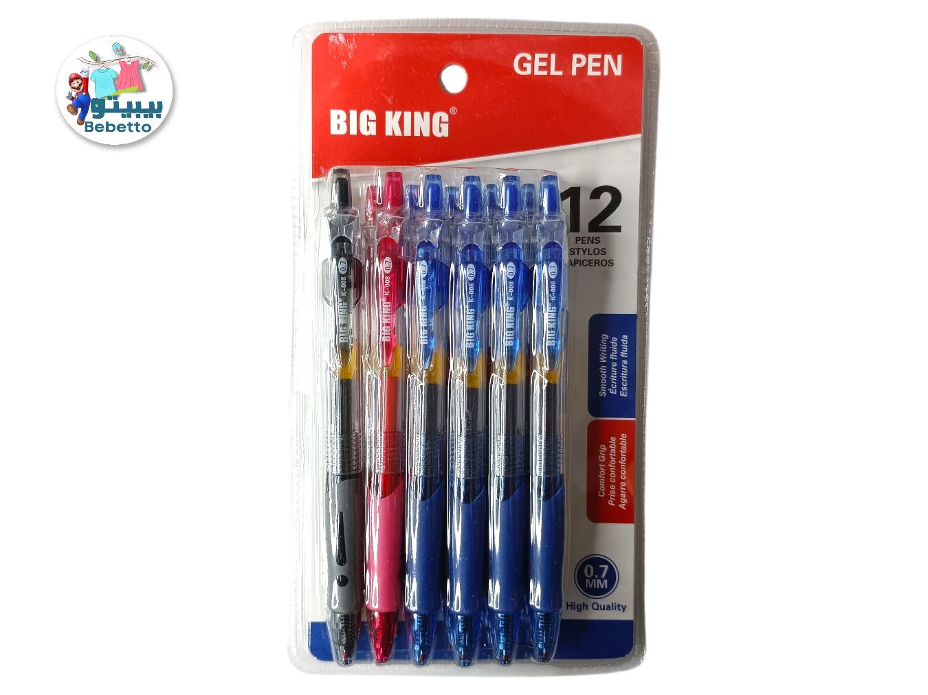 12PENS STYLOS LAPICEROS -D4 \ 6953592698503 - صورة 1