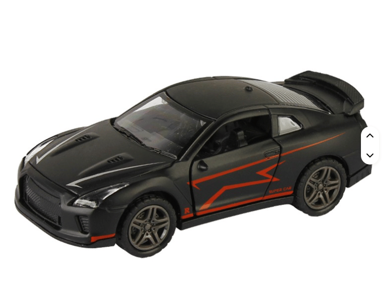 Opening door from the back pulls out of the Tiandu diecast 1 32, colorful with light B18 \ 6464654382792 - Image 3