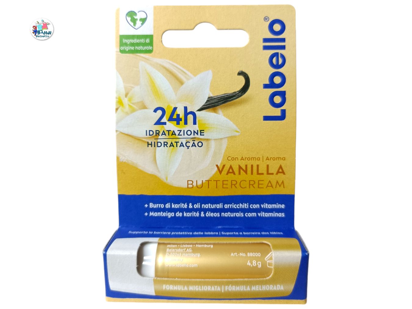 Labello Vanilla Buttercream Lip Balm 4.8 g \ 4006000005867 - Image 1