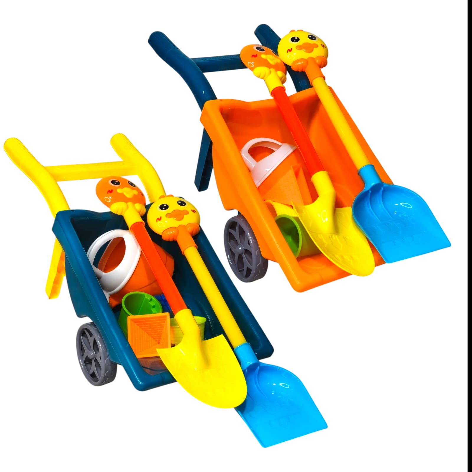 children's beach toy set featuring a trolley or cart. D25 \ G223205 - Image 1