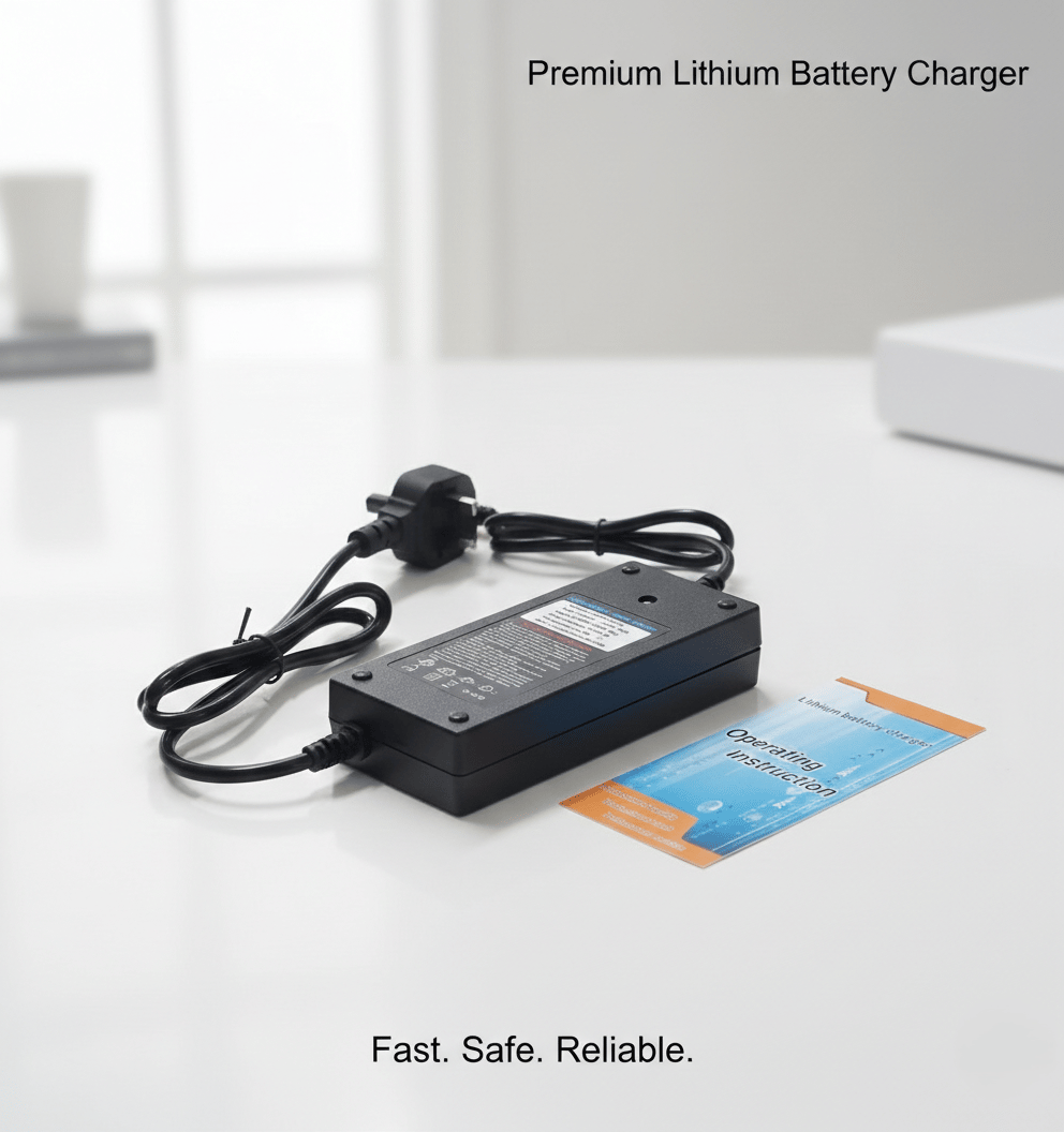 FUKUKAWA Premium Lithium Battery Charger, typically used for electric scooters and e-bikes 500A  \ G229118 - Image 1