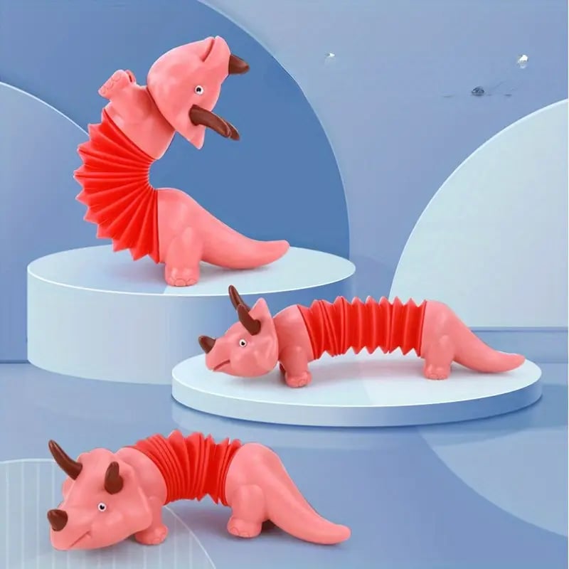 Animal Cartoon Dinosaur Stretch Toy, Assorted Flexible Stress Relief Toy Gift -A13 \ E1102198 - Image 3