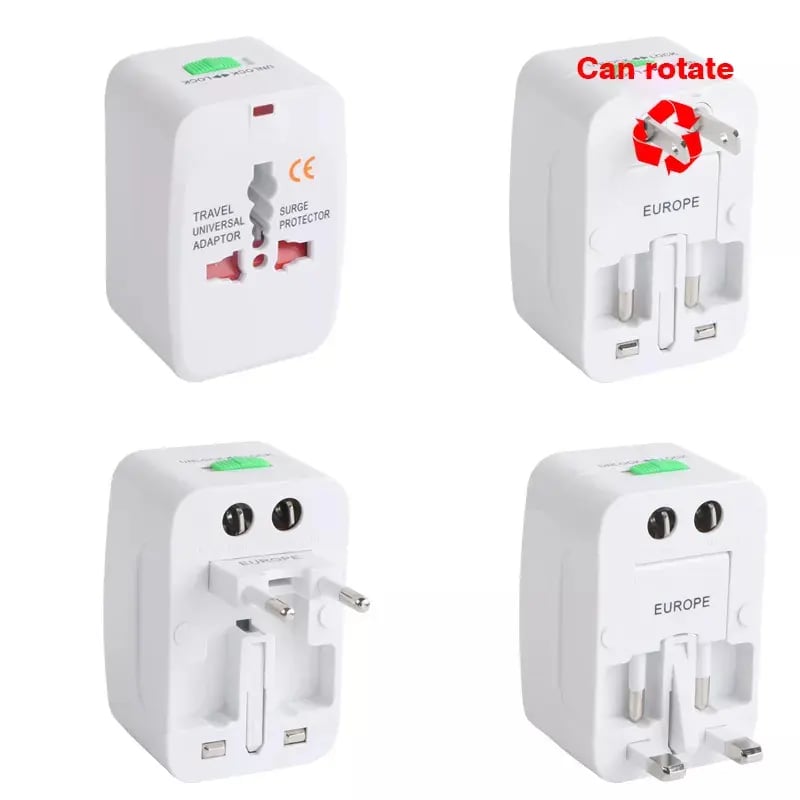 Universal USB Power Plug Adapter All-in-One Converter Charger for Mobile Phone Travel Plug Adapter Y23 \ F505107 - Image 2
