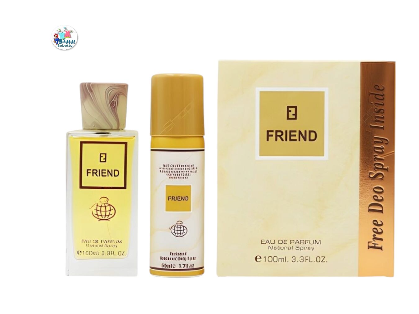 World Friend Arabic Perfume for Men Perfume Oil (Roll on) 10ml - World Friend Perfume for Men 100ml A43 \ 6290360375199 - Image 1
