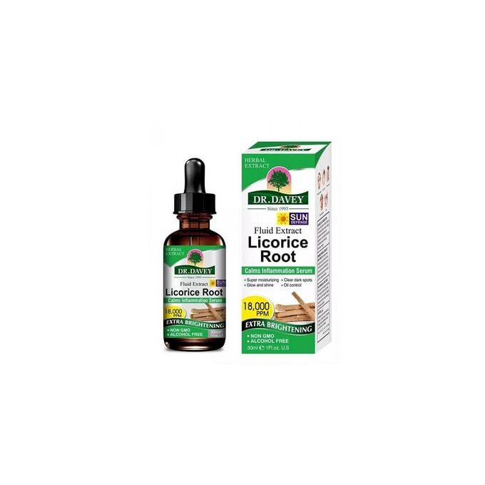 Dr.Davey Fluid Extract Licorice Root Calms Inflammation Serum, 30ml D42 \ 6921199117550 - Image 3