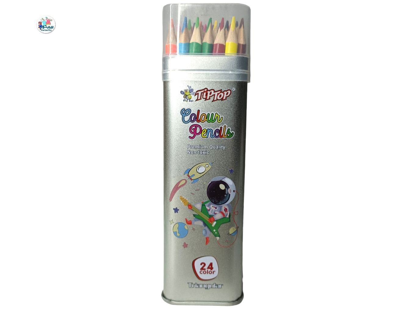 24Color Pencils Premium Quality Non-toxic -C24 \ 6972786490402 - Image 1
