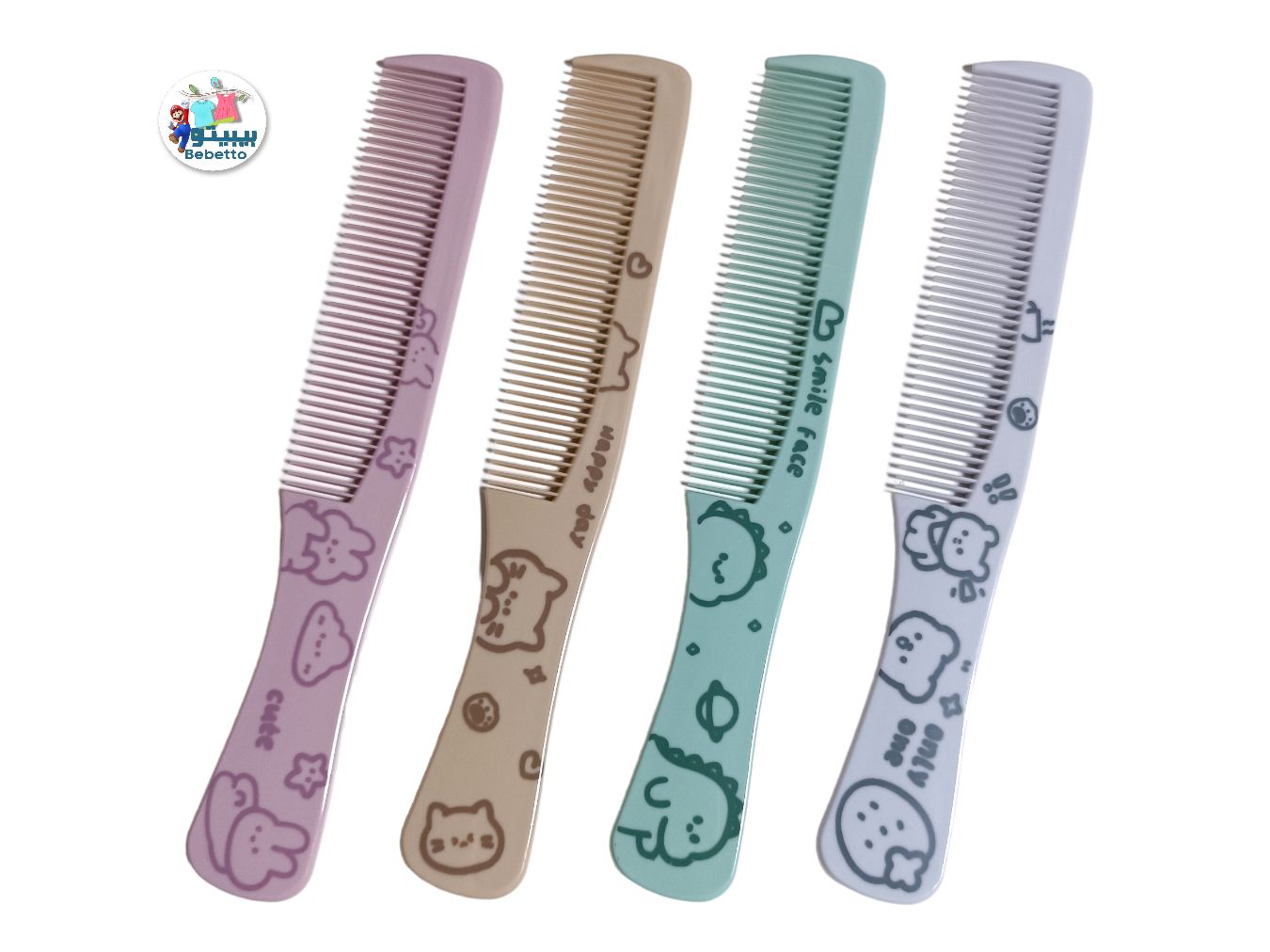 GIRLS & WOMAN HAIR COMB -D3 \ E502738 - صورة 2