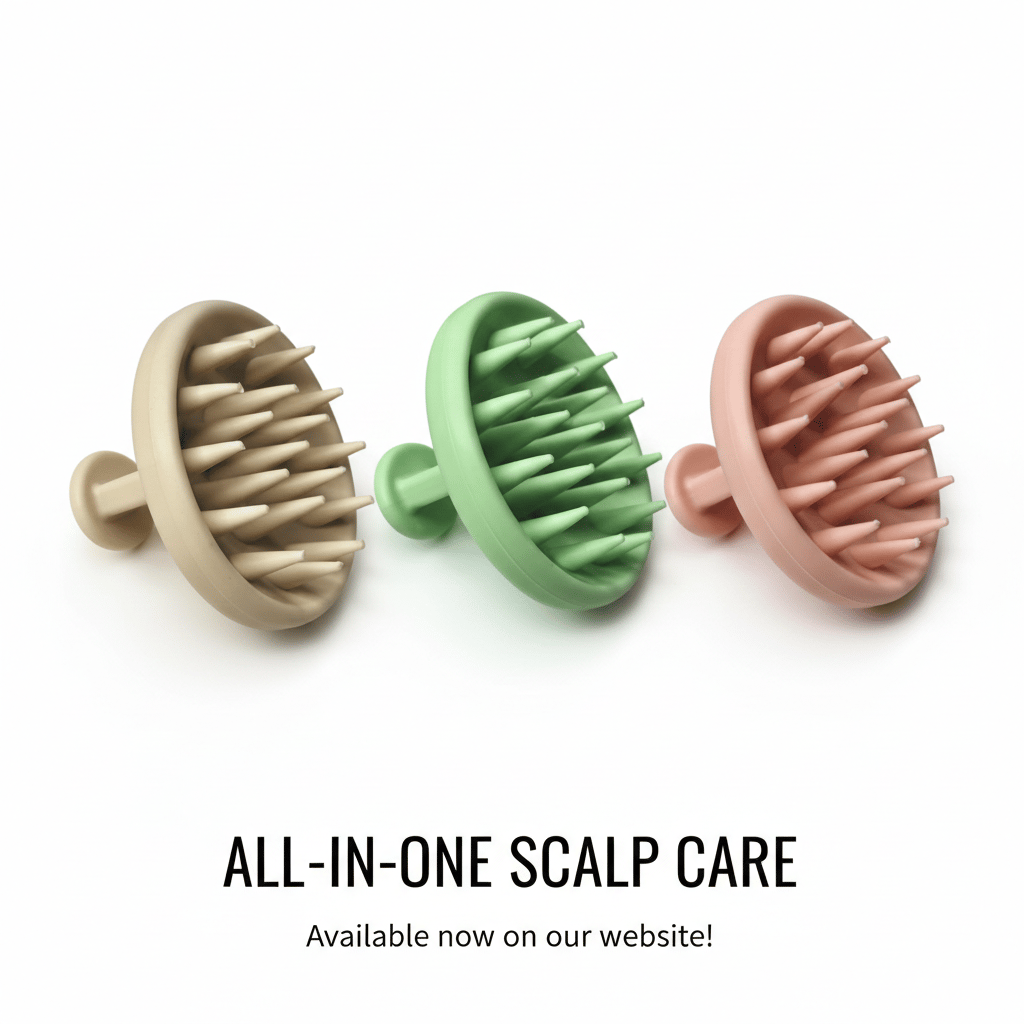 silicone scalp massager shampoo brushes F32\ 2022111139828 - Image 1