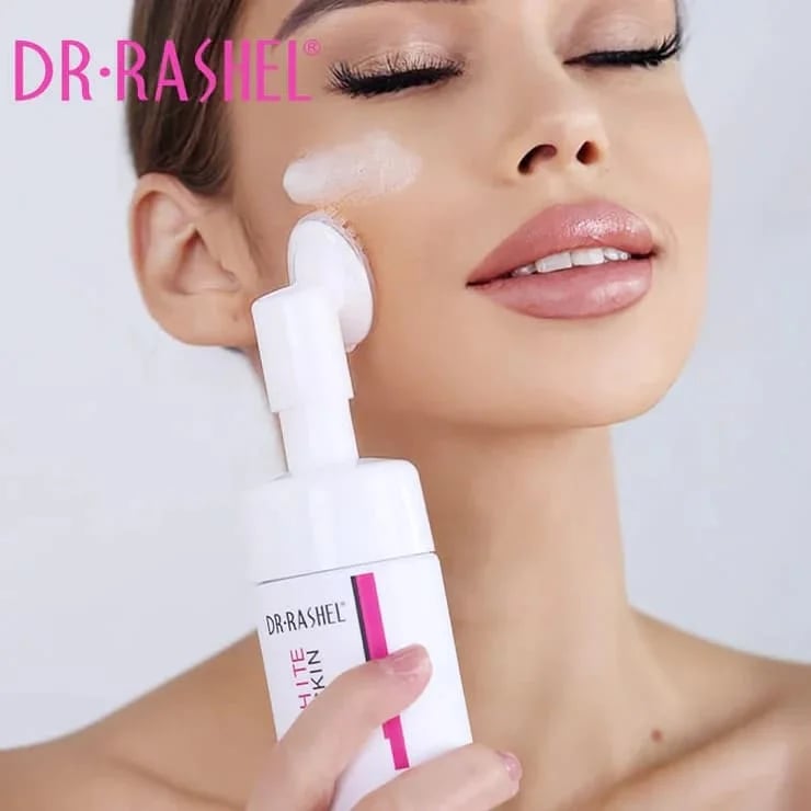 Dr. Rashel White Skin Whitening Cleansing Mousse Serum 115ml -C42 \ 6971764154619 - صورة 5