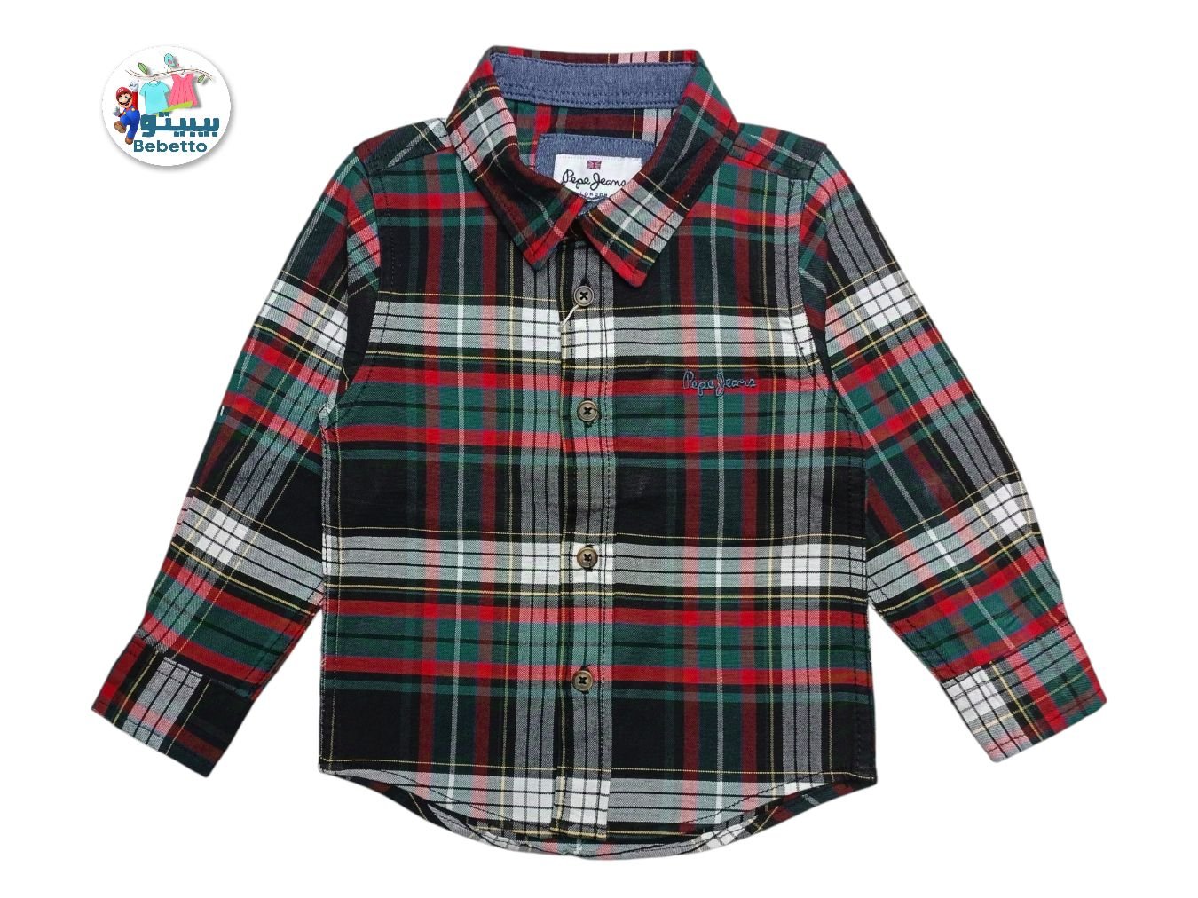 BOYS COTTON SHIRT 100C \ E1215884 - Image 1