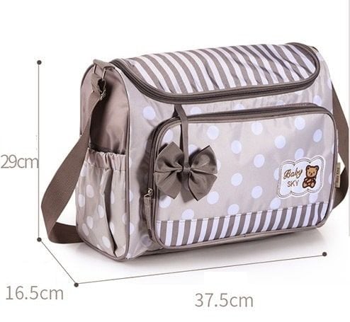 Mummy Diaper Bag Suits Large Capacity Travel Maternity Bags for Baby Women Nappy Storage Organizer Handbags Mom Hand Totes -Z57 \ A126563 - صورة 8