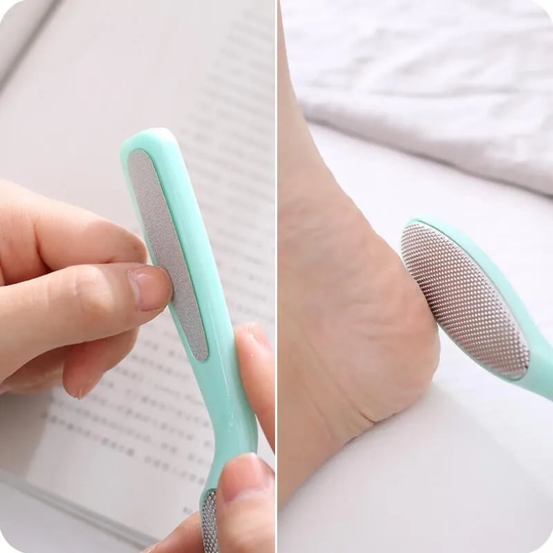 Dead Skin Remover Pedicure Tool Foot Care Tool Dropshipping Foot File Stainless Steel Foot Rasp With Plastic Handle Callus D11 \ 6224512000172 - صورة 6