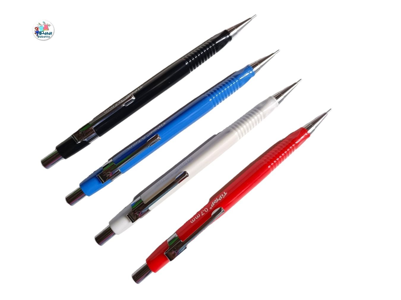 Mechanical Pen Set, 1 Pieces 0.7mm 4 color -D16 \ E080294  - صورة 1