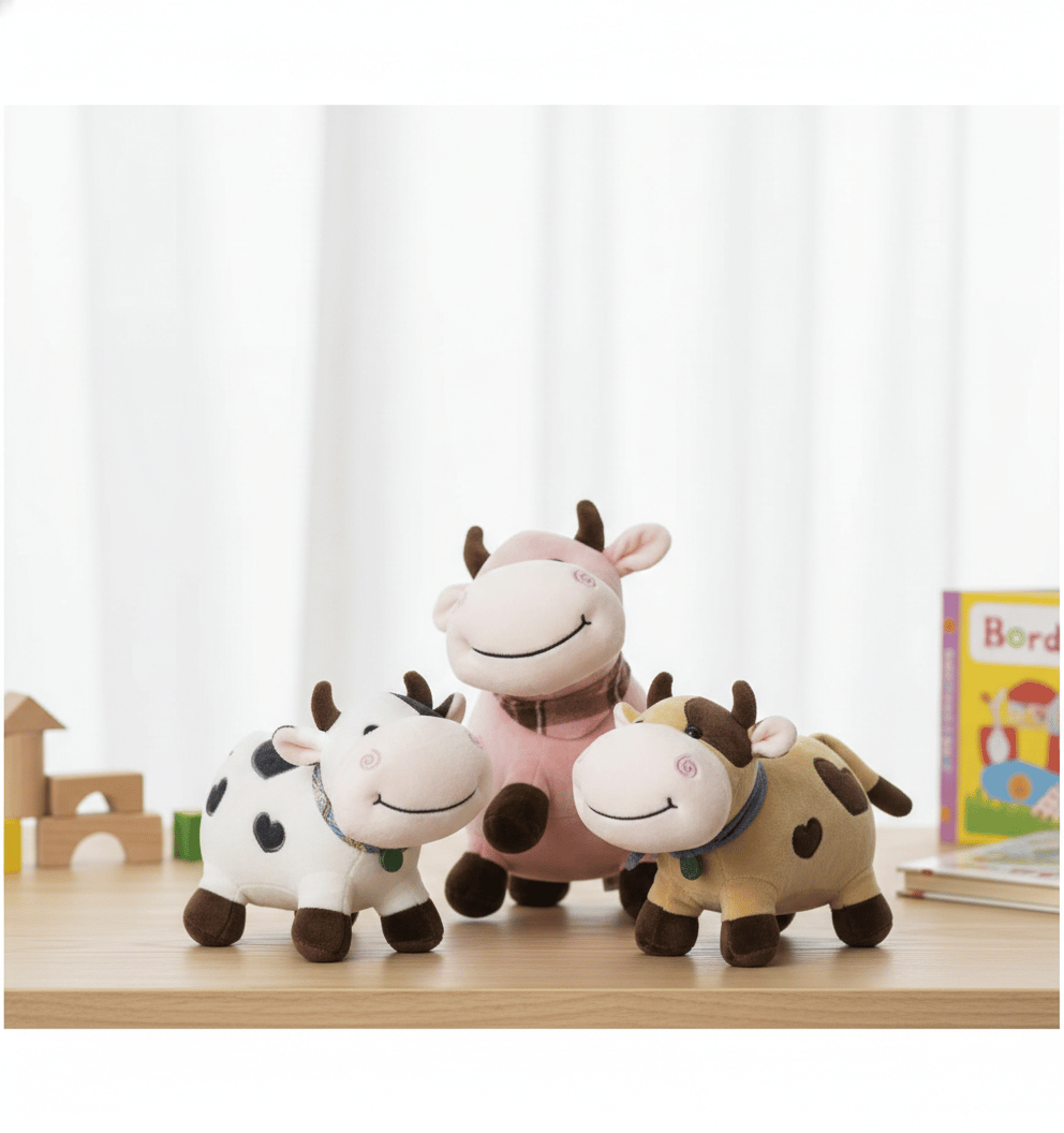 Cow stuffed animals-plush toys C1 \ E1113192 - Image 1