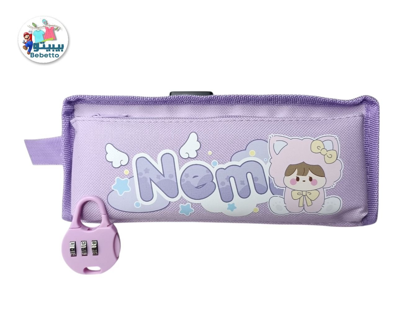 Pen Bag Canvas Pencil Case Student Stationery Gift - Y3 \ 6977373910349 - Image 4