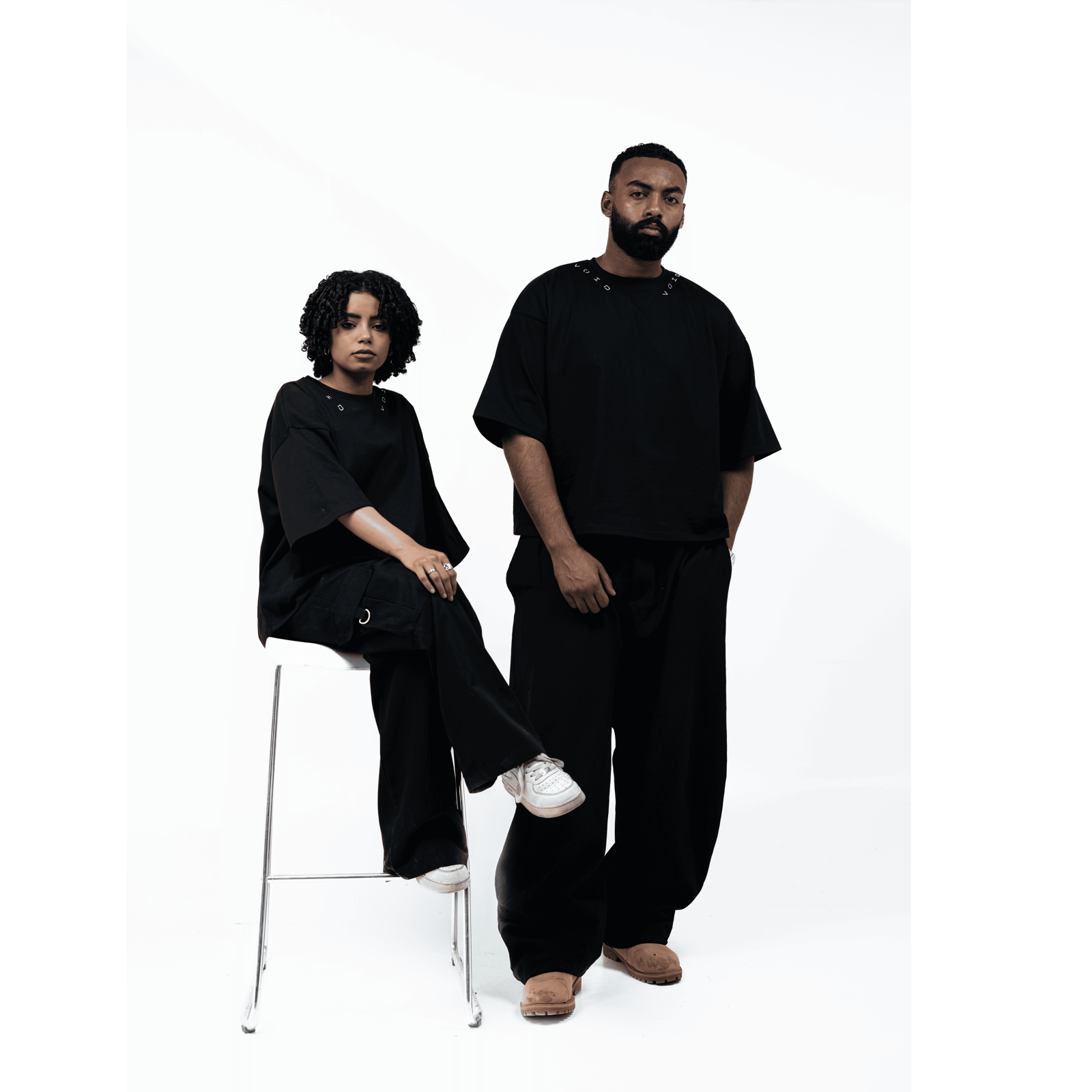black T-shirt - Image 1
