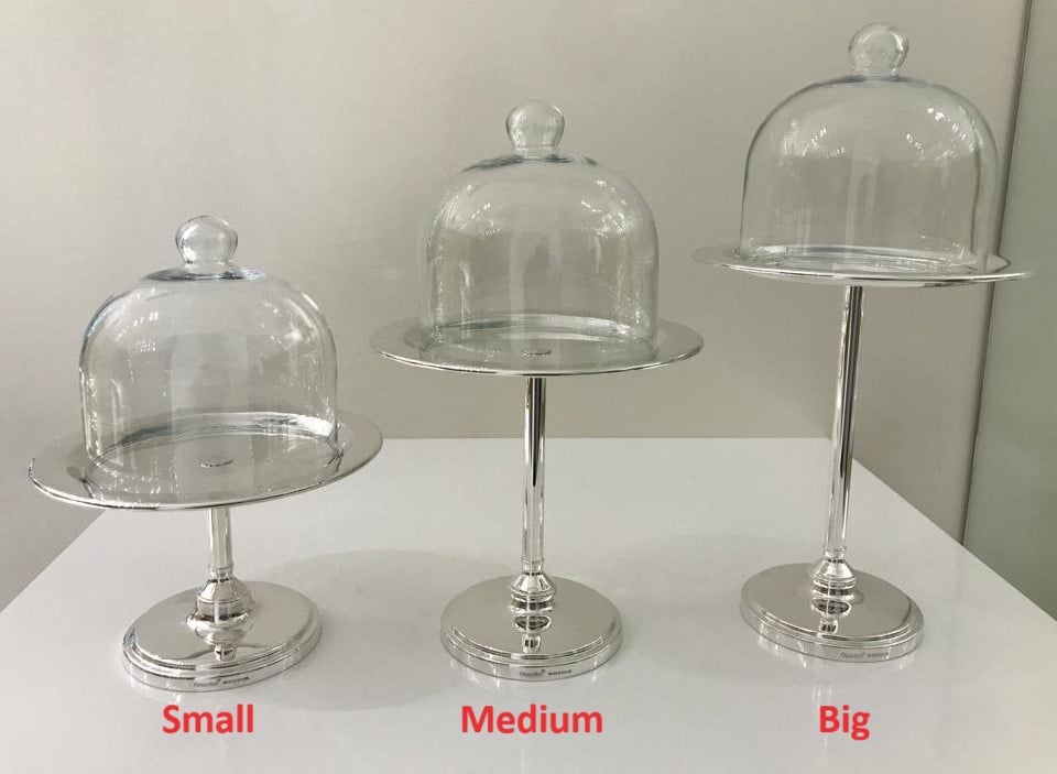 Medium Cake Stand with Plain Lid - صورة 4