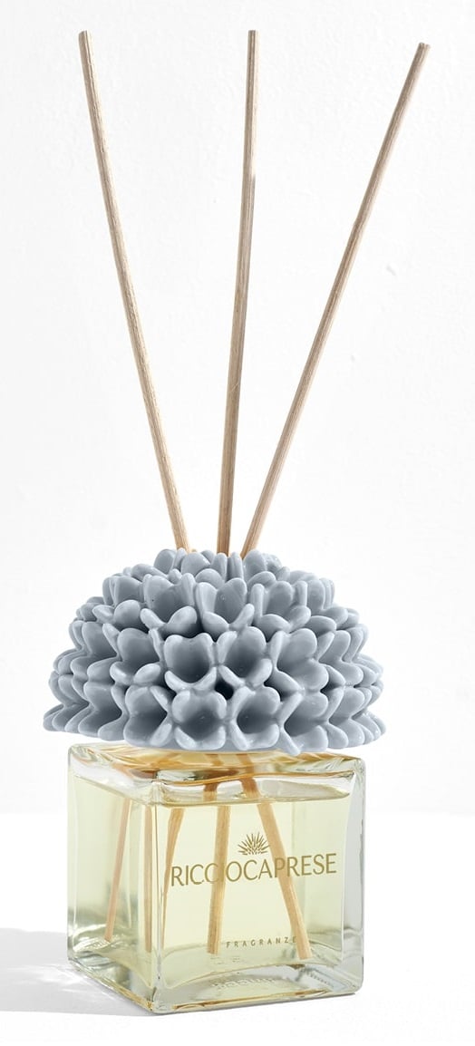 Scent Diffuser Clear Bottle with Lid in Pearl Grey Color - Image 1