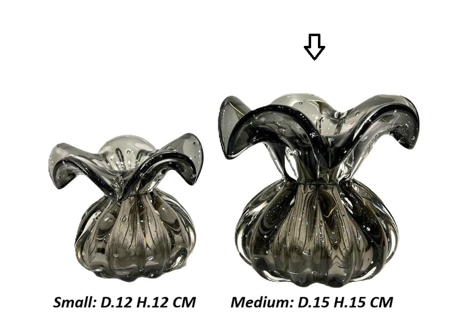 Murano Crystal Vase, Medium - صورة 6