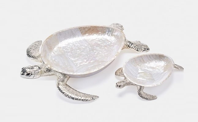 Luxury Trays Set of a Sea Turtle (Mother & Baby) - صورة 2