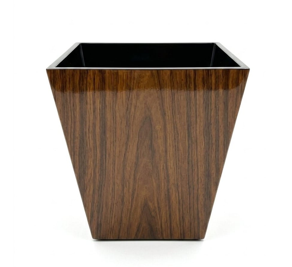 Luxury Set of Tissue Box & Waste Basket - صورة 7
