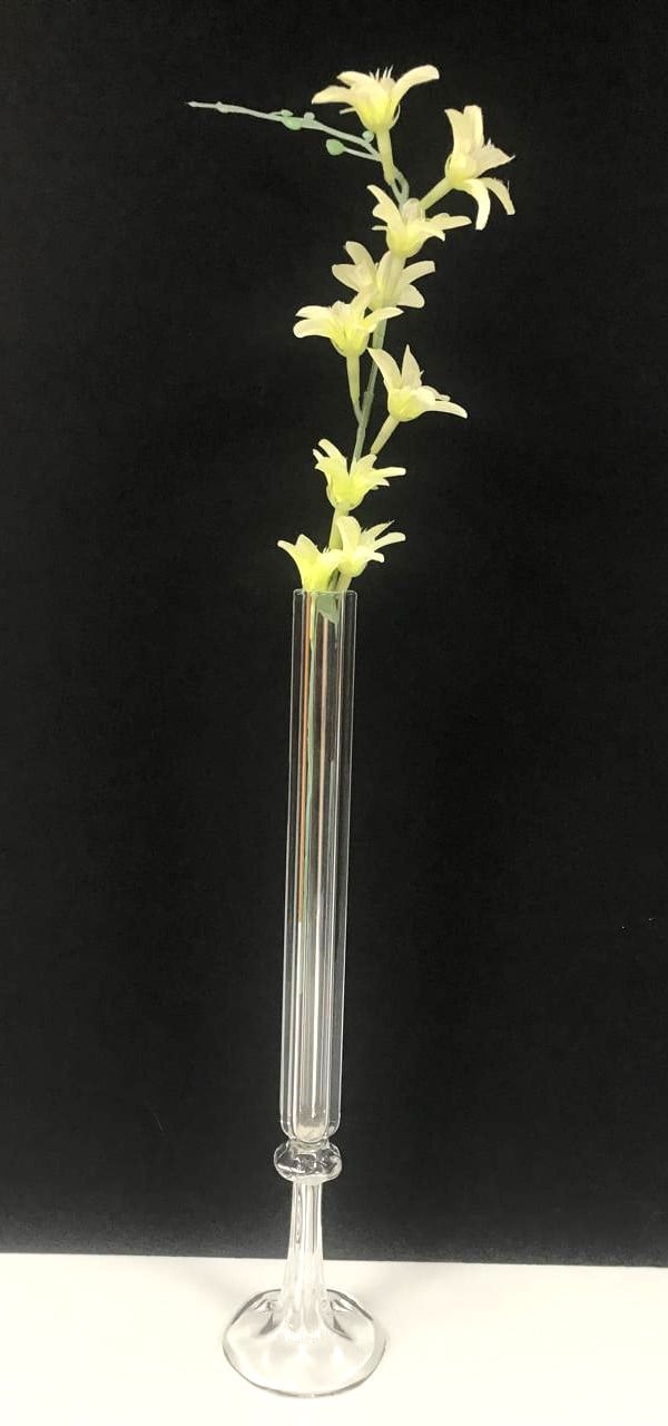 Transparent Crystal Flower Vase Holder - Image 3