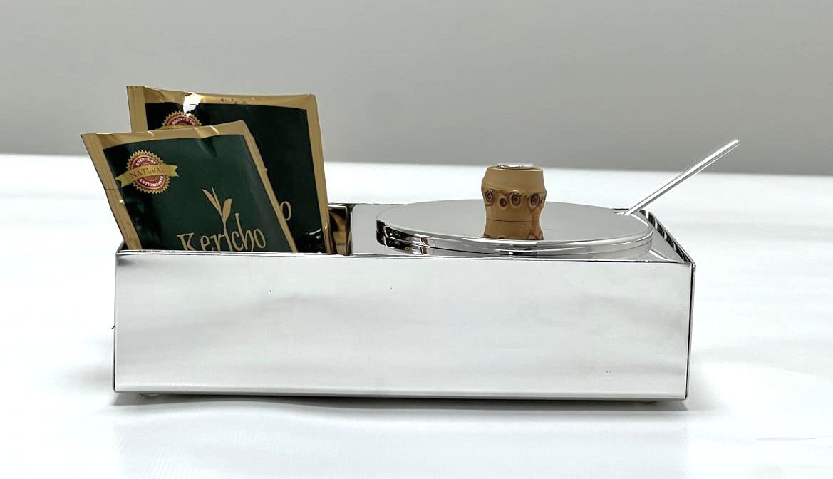 Sweetener Holder w Bamboo - صورة 7