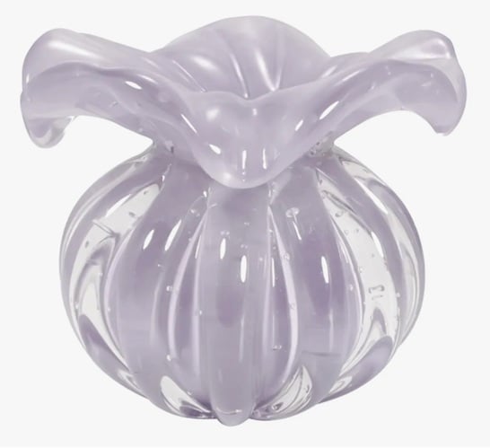 Murano Crystal Vase, Medium - صورة 1