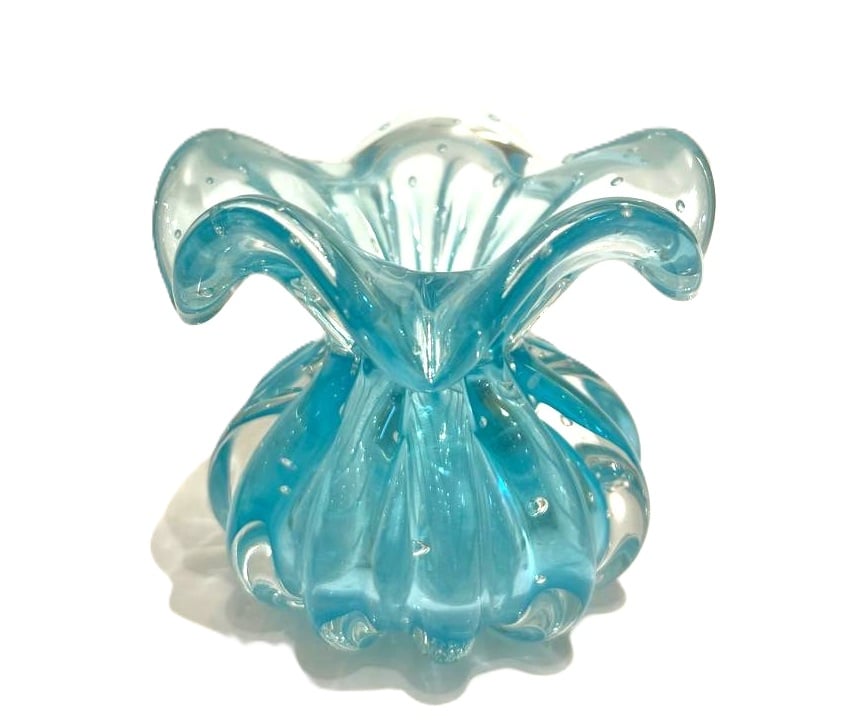 Murano Crystal Vase, Small - صورة 3
