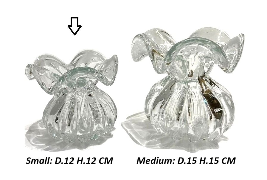 Murano Crystal Vase, Small - صورة 8