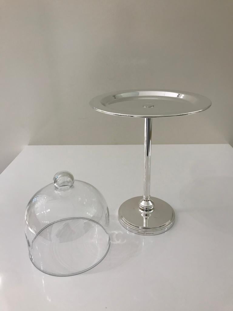 Big Cake Stand with Plain Lid - صورة 3