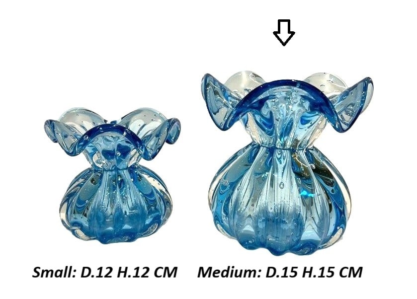 Murano Crystal Vase, Medium - Image 7