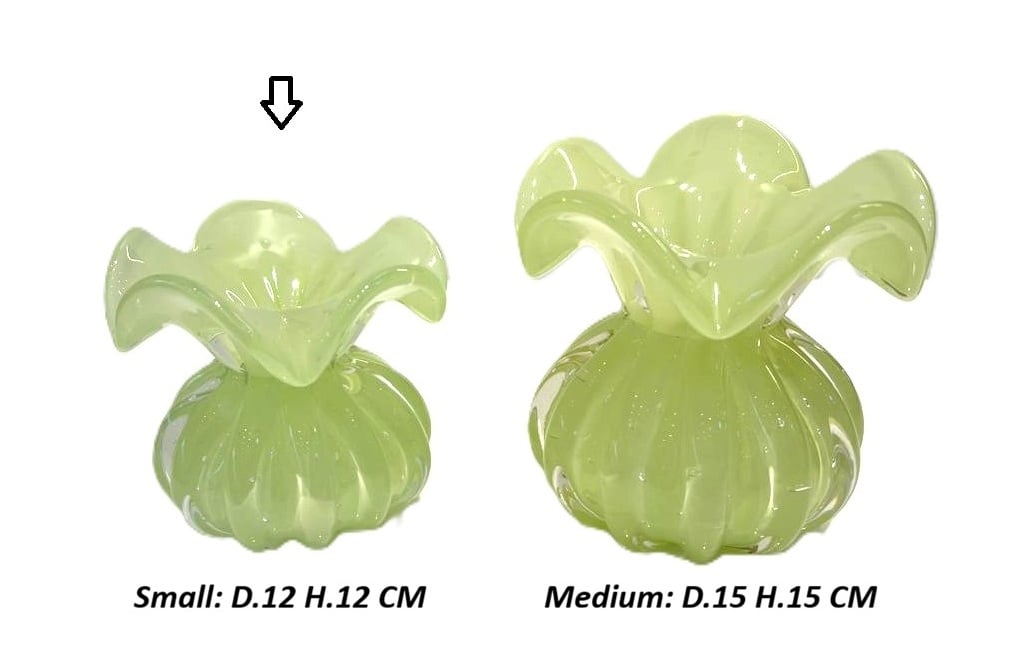 Murano Crystal Vase, Small - صورة 6