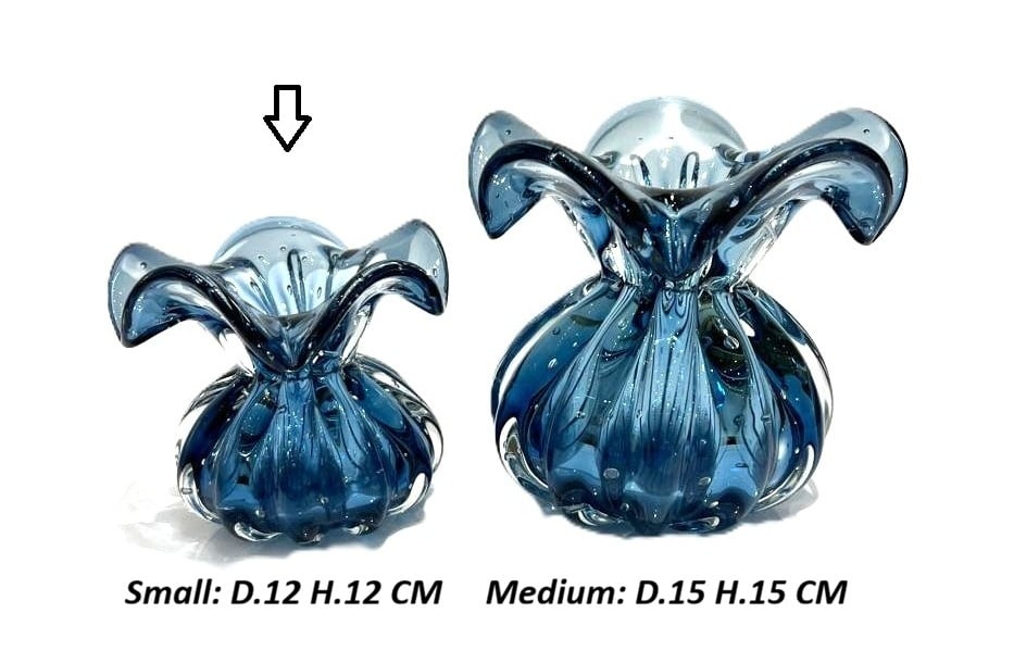 Murano Crystal Vase, Small - صورة 5