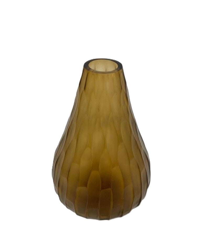 Elegant glass vase for holding flowers - صورة 3