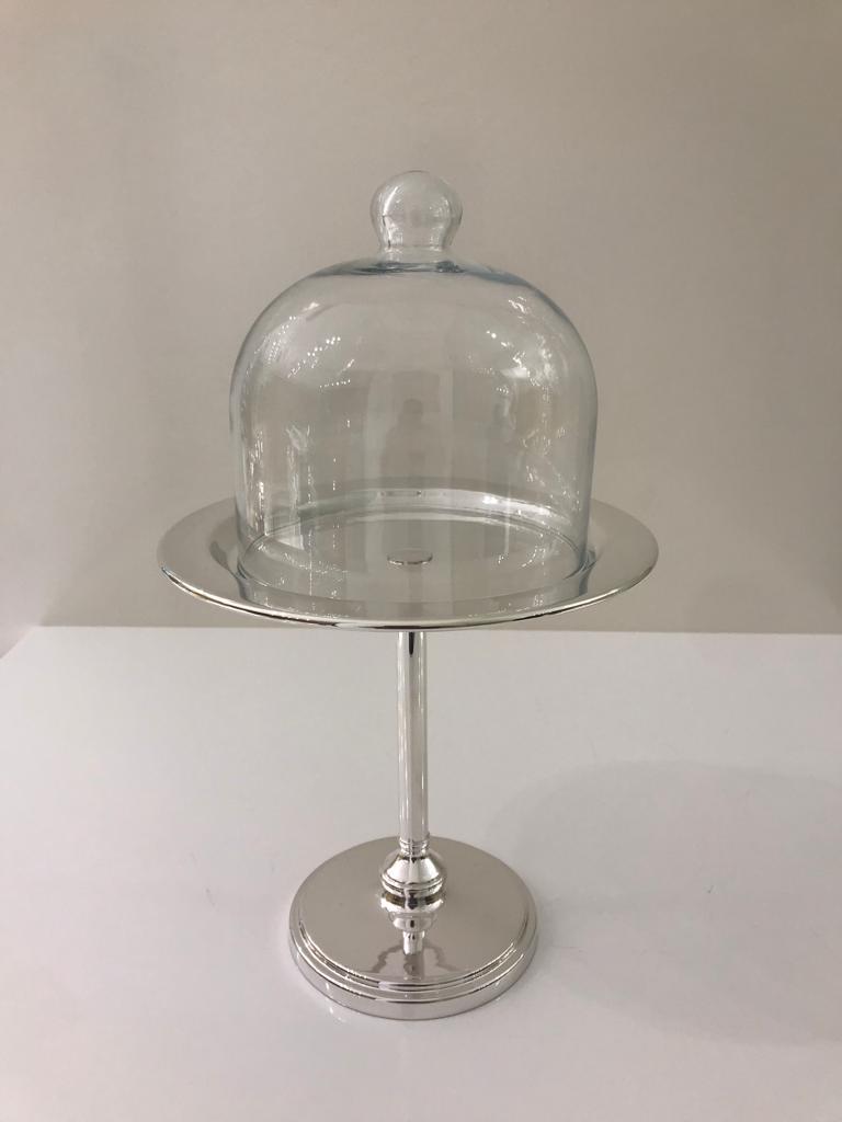 Medium Cake Stand with Plain Lid - صورة 2