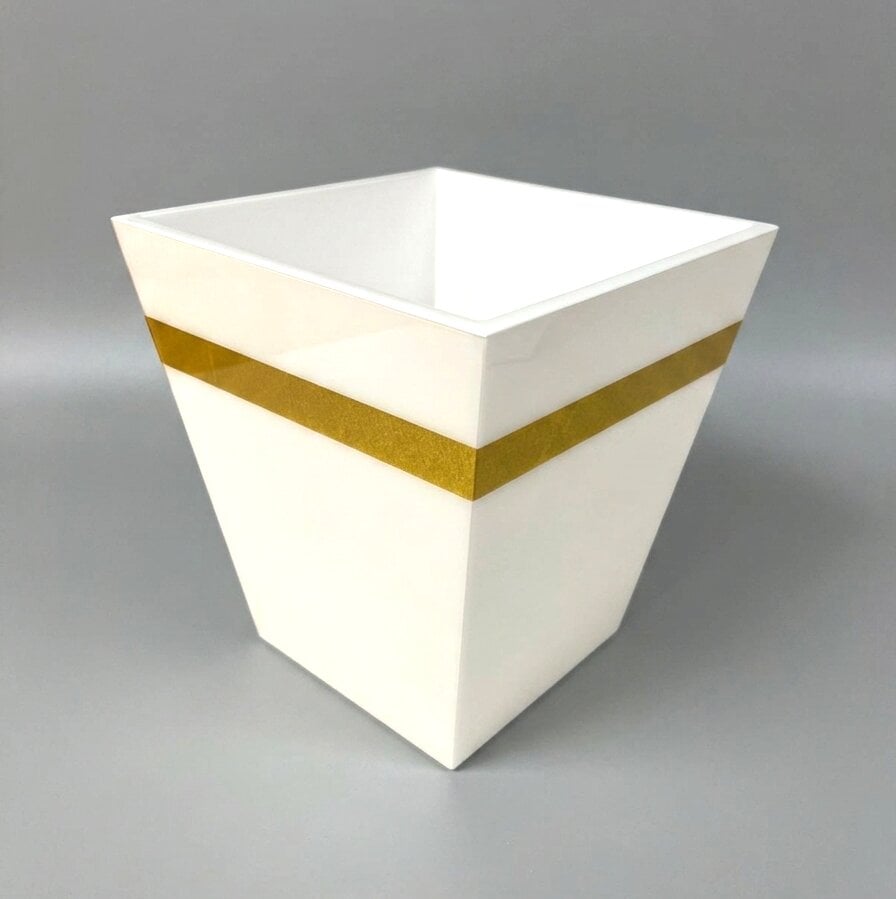 Luxury Set of Tissue Box & Waste Basket - صورة 7