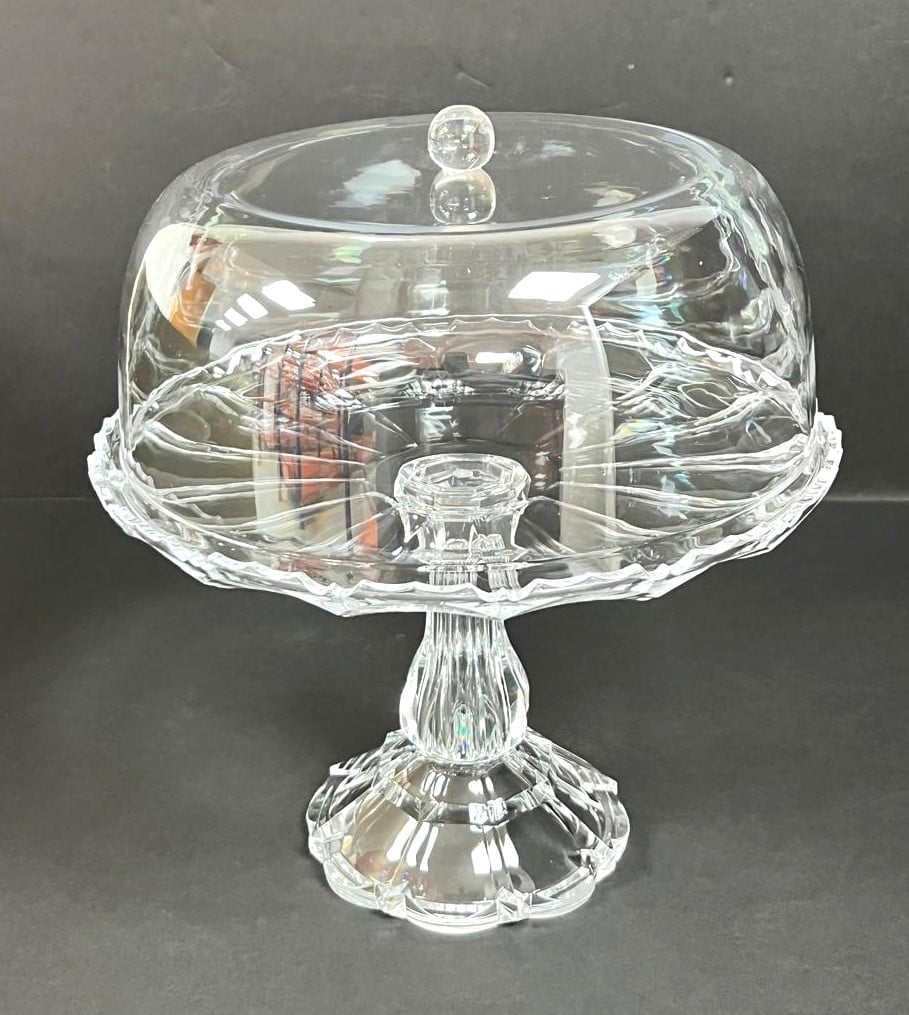 Elegant Cake Stand with Lid - صورة 1