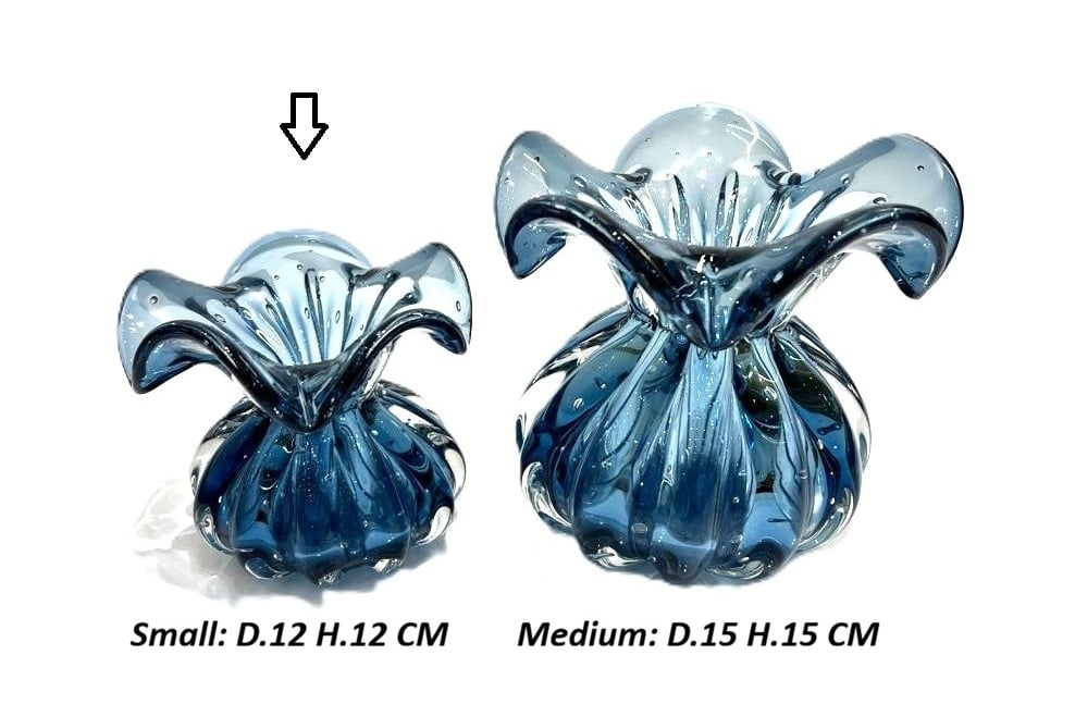 Murano Crystal Vase, Small - صورة 7