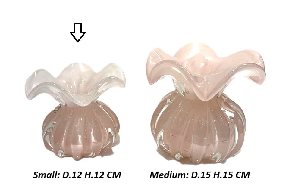 Murano Crystal Vase, Small - صورة 5