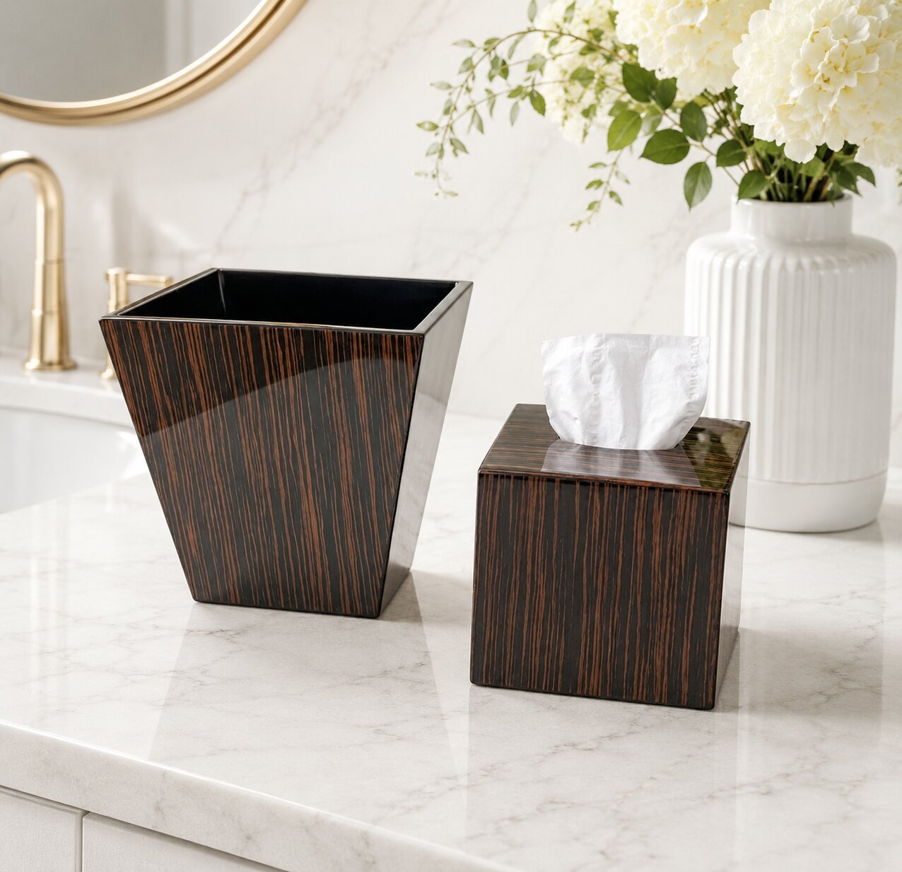 Tissue & Waste Basket - SKU #. 34401 - صورة 2