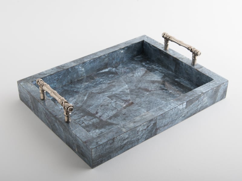 Tray with Bamboo Handles - Image 1