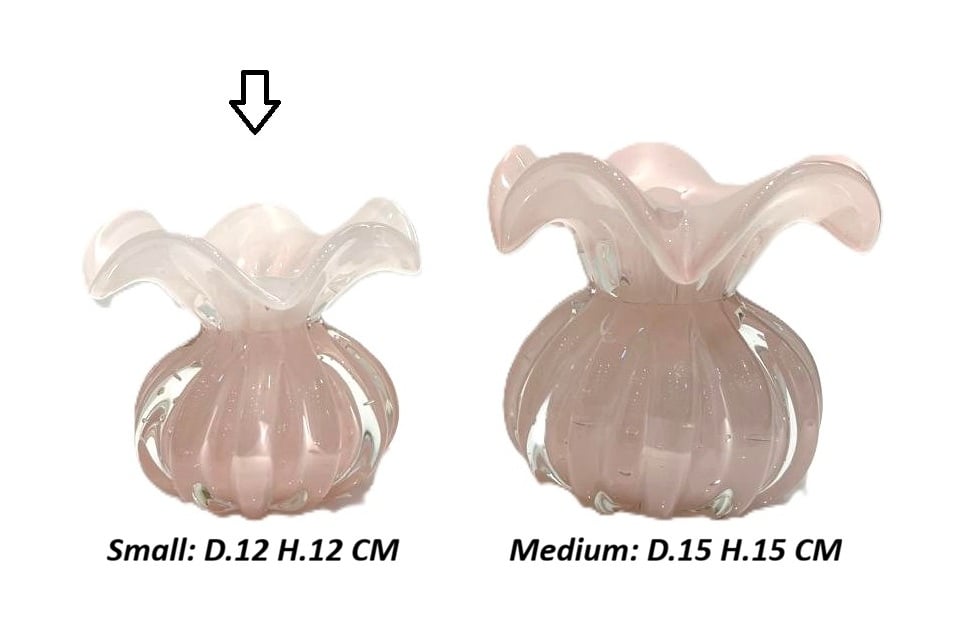 Murano Crystal Vase, Small - صورة 6