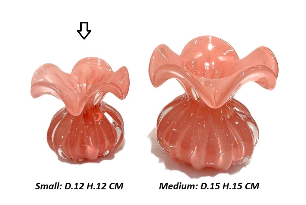Murano Crystal Vase, Small - صورة 9