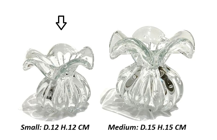 Murano Crystal Vase, Small - صورة 9